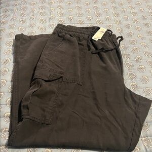 NWT womens american eagle grey cargo pants